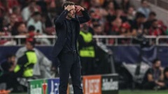 Diego Simeone không thể kéo học trò ra khỏi cơn mơ ngủ